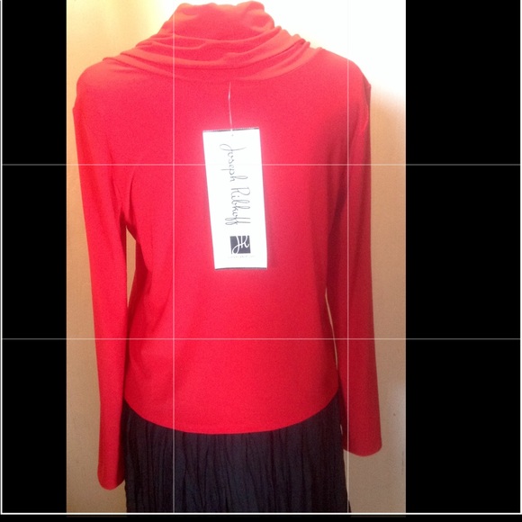 Joseph Ribkoff Red Top SZ8 BNWT - Picture 4 of 8